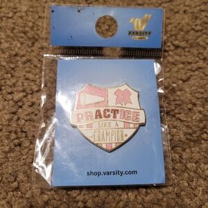 NWT! VARSITY SPIRIT PrACTice like a champion trading pin